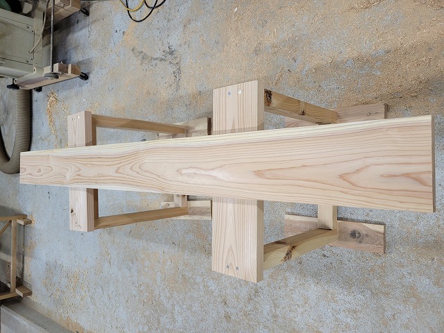 kw026 杉化粧枠材　無節　約1800×30×160ｍｍ