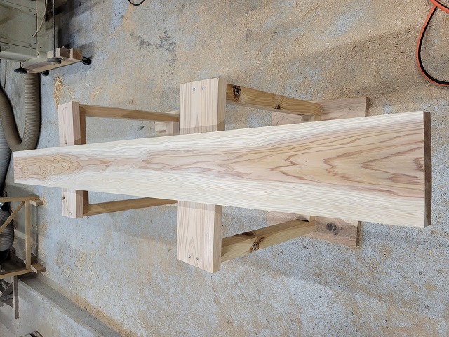 kw038 鴨居・敷居・建具材　無節　約2000×40×170ｍｍ