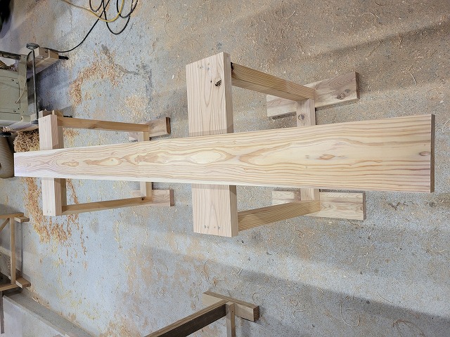 kw042 杉化粧枠材 無節 約2000×29×130mm