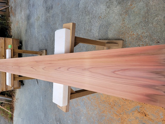 kw015 杉化粧枠材　無節　約3000×24×220ｍｍ