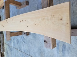 hinoki801 ひのき一枚板 約1940×300～370×40ｍｍ
