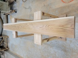 kw036 	鴨居・敷居・建具材　無節　約2000×40×190ｍｍ