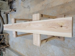 kw037 鴨居・敷居・建具材　上小節　約2000×40×180ｍｍ