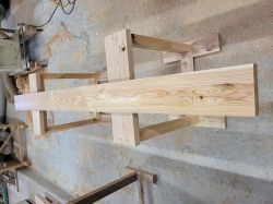 kw047 杉化粧枠材　上小節　約2000×30×130ｍｍ