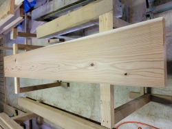 SG206 杉一枚板　約1850×40×250ｍｍ