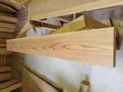 SG304 杉一枚板　約1900×39×205ｍｍ　天然熟成乾燥材　上小節　耳なし　プレナー仕上げ