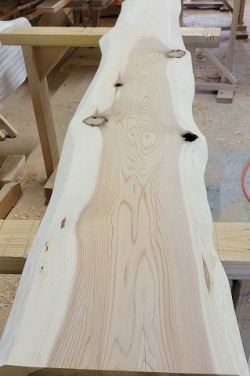 sugi0709 杉一枚板　約2000×250～270～300×270ｍｍ