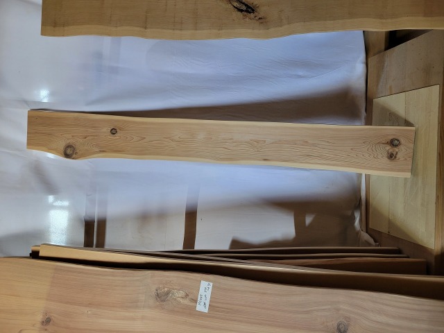 sgh1002 杉一枚板 約1950×40×200～240mm