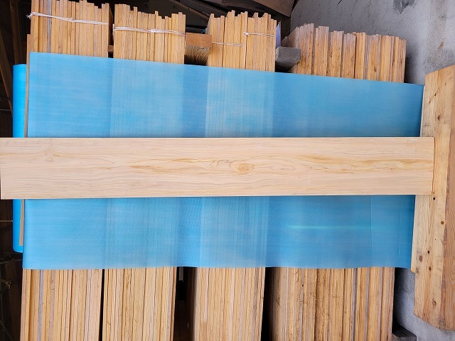 ヒノキ hinoki524 ひのき一枚板 無節 約2040×280×20mm