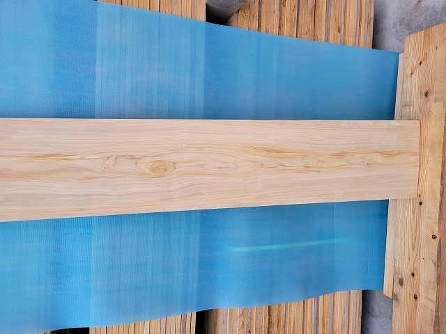 hinoki524 ひのき一枚板 無節 約2040×280×20mm