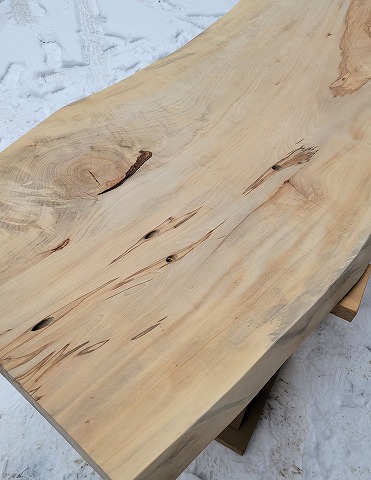 TCH-01 トチノキ（栃ノ木）一枚板 約2000×40×570～700～750mm