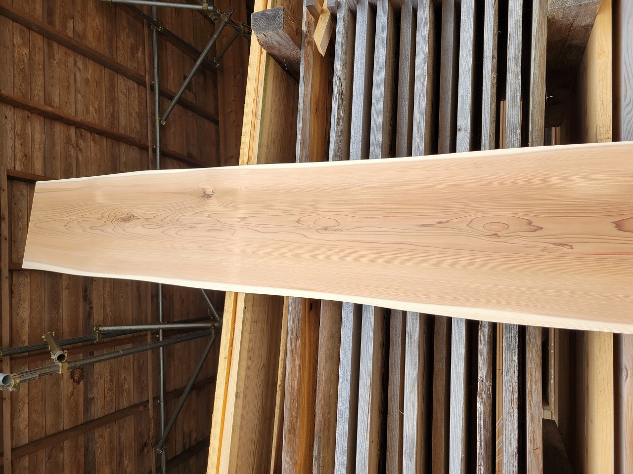 【M1007】3460×28×380～410ｍｍ　両耳つき