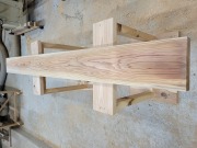 kw035 鴨居・敷居・建具材　無節　約2000×40×180ｍｍ