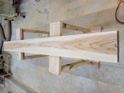 kw038 鴨居・敷居・建具材　無節　約2000×40×170ｍｍ