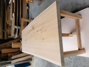 テーブル天板/木製脚付