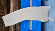 TCH002 トチノキ（栃ノ木）一枚板　両耳つき　研磨加工仕上げ　約2300×45×550～600～800ｍｍ