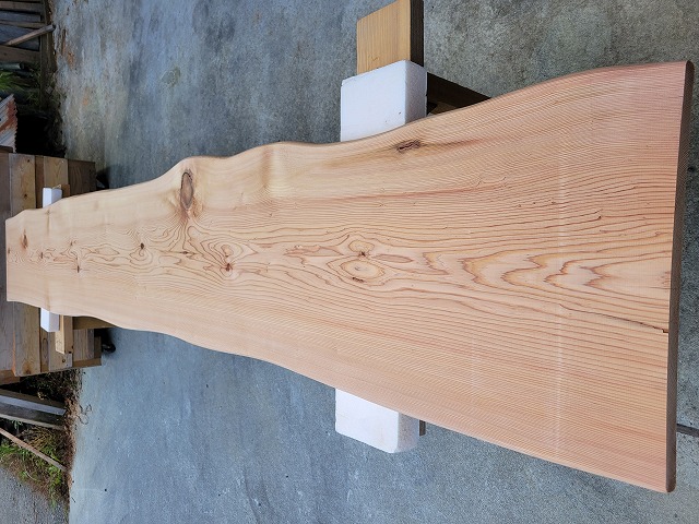SG101 杉一枚板　約3000×30×400～420ｍｍ
