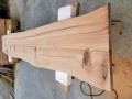 SG108 杉板2枚接ぎ　約2300×30×340～400ｍｍ