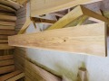 SG306 杉一枚板　約2000×39×215ｍｍ　天然熟成乾燥材　節あり　パテ仕上げ必要　耳なし　プレナー仕上げ