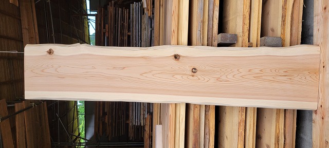 sugi2701 杉一枚板　約2050×400～450×30ｍｍ