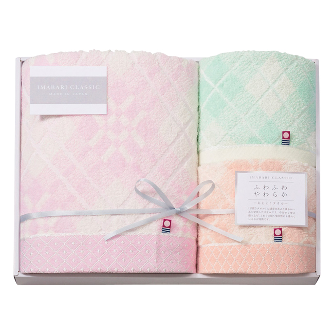 今治クラシック（ふわもち甘撚り）　タオルセット　No.50