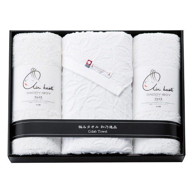 和乃逸品　今治エコリーフ＆エアーかおる　タオルセット　No.80