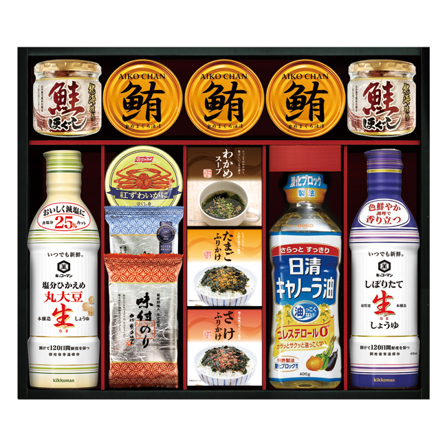 キッコーマン塩分ひかえめ生しょうゆ＆バラエティギフト　No.100