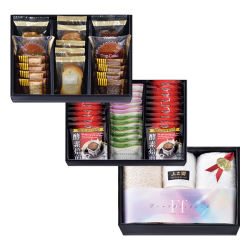 コンビネーションギフト洋菓子アソート・ドリップコーヒー＆泉州タオルセット　No.160