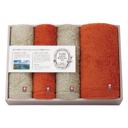 タイムレスロイヤル雲羽（くう）　今治　バス・フェイスタオル3Pセット　No.135