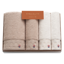 スペシャリテ　今治　バス・フェイス2P・ハンドタオルセット　No.110