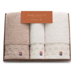 スペシャリテ　今治　フェイス2P・ハンドタオルセット　No.55