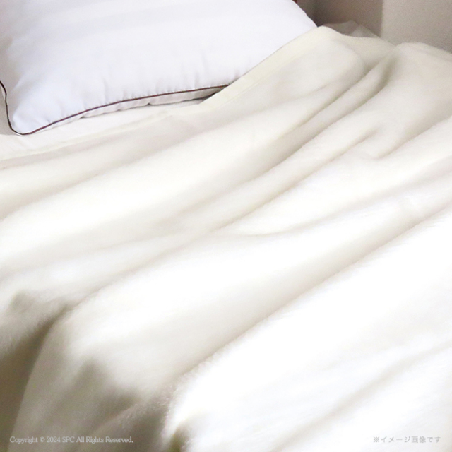 泉州織 肩あったかシルク混綿毛布 2枚セット 温泉毛布 2枚合わせ毛布