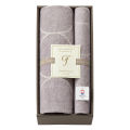 グランフランセヌーベル　タオルセット　No.70　（グレージュ）