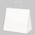 手提げ紙袋　白無地（HV75)　【34×22×H31.5cm】