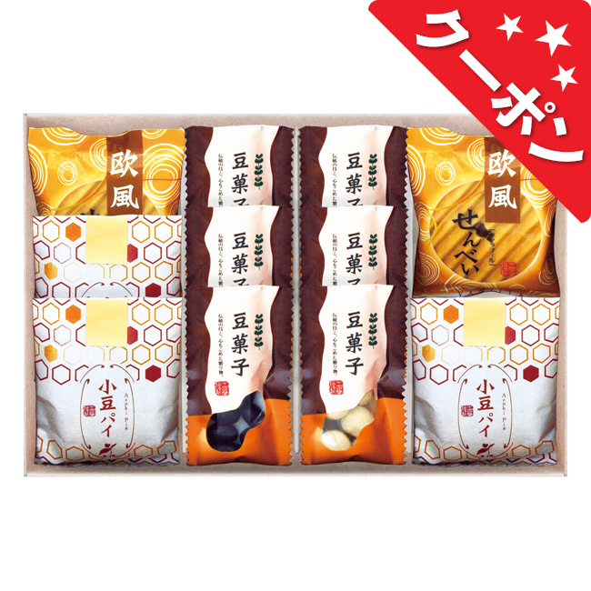 小豆パイ・欧風せんべい和菓子詰合せ　No.25