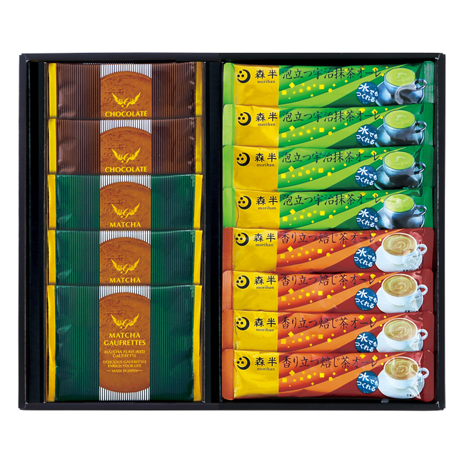 宇治抹茶香るオーレとゴーフレット　No.25