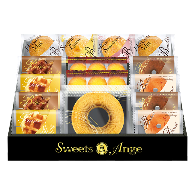 スイーツアンジュ　ベルギーワッフルと焼菓子セット　No.50