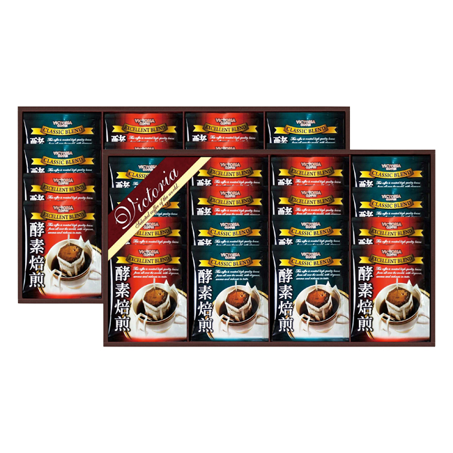 ビクトリアコーヒー　酵素焙煎ドリップコーヒーセット　No.40