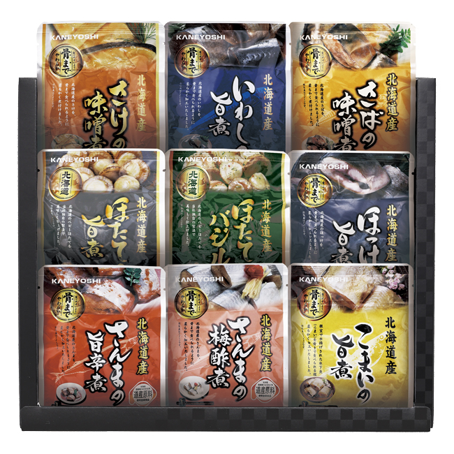 北海道産　おさかな旨煮詰合せ　B　No.75