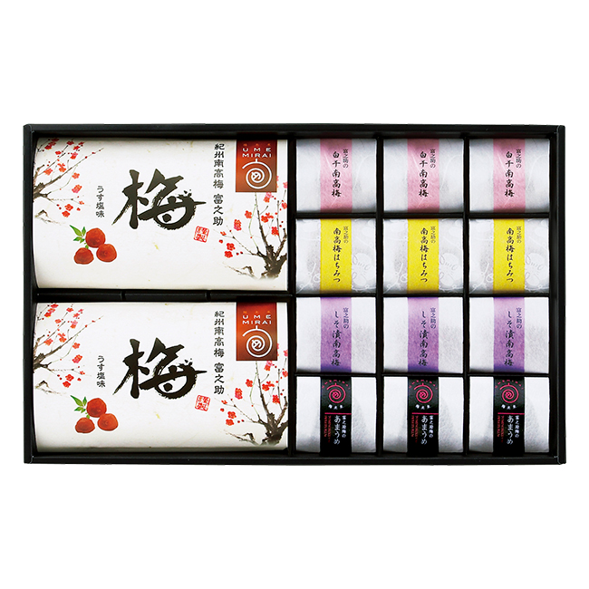 梅未来　紀州南高梅5種詰合せ　No.55