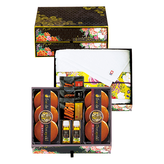 匠菴謹製　ミニたんす御進物　「オリーブ　de　どら焼き」Premium　No.62