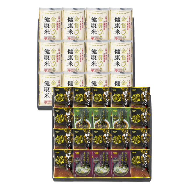 千莉菴　からだにやさしさ＋　国産フリーズドライ　ほうおうスープ　「金賞健康米」セット　No.132