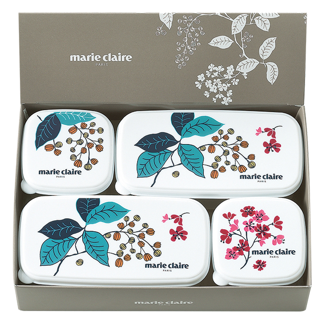 マリ・クレール　シール容器4Pc　No.10