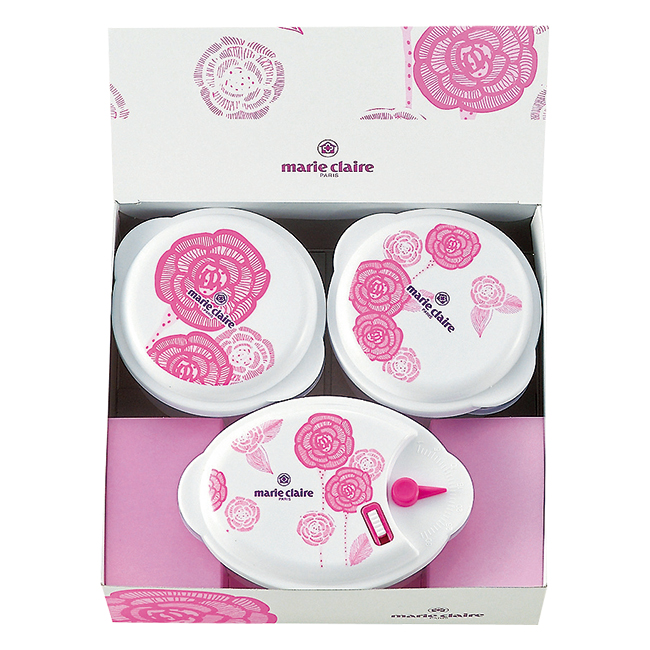 マリ・クレール　電子レンジ容器3Pc　No.10