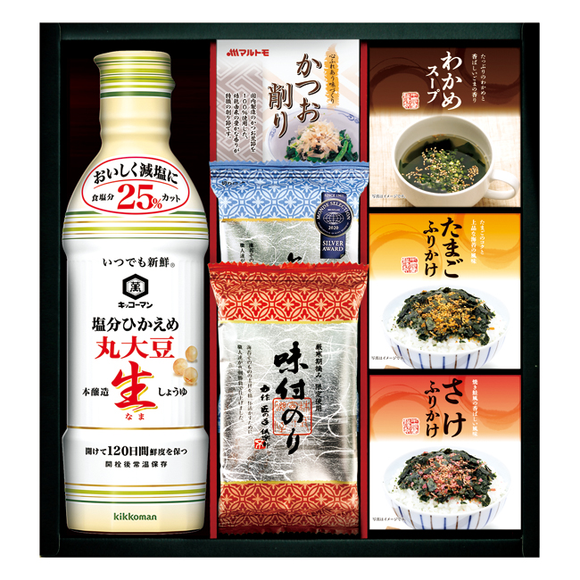 キッコーマン塩分ひかえめ生しょうゆ＆バラエティギフト　No.30