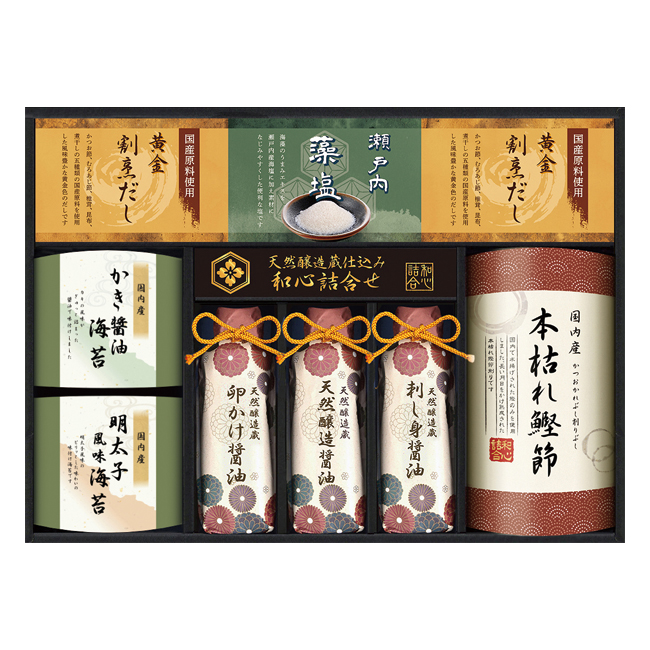 伊賀越　天然醸造蔵仕込み　和心詰合せ　No.50