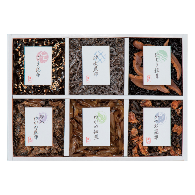 廣川昆布　御昆布　6品佃煮詰合せ　No.20