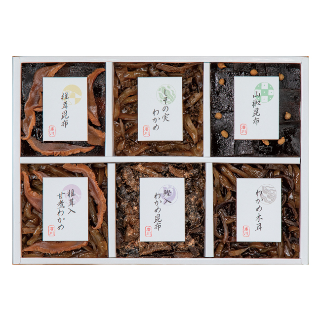 廣川昆布　御昆布　6品佃煮詰合せ　No.25