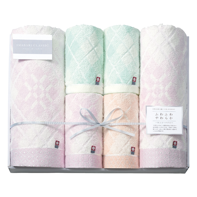 今治クラシック（ふわもち甘撚り）　タオルセット　No.100