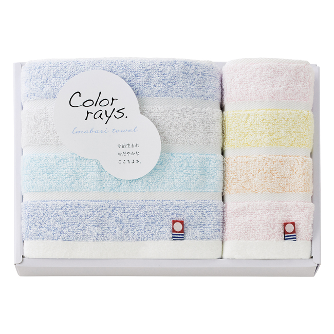 カラーレイズ　タオルセット　No.15